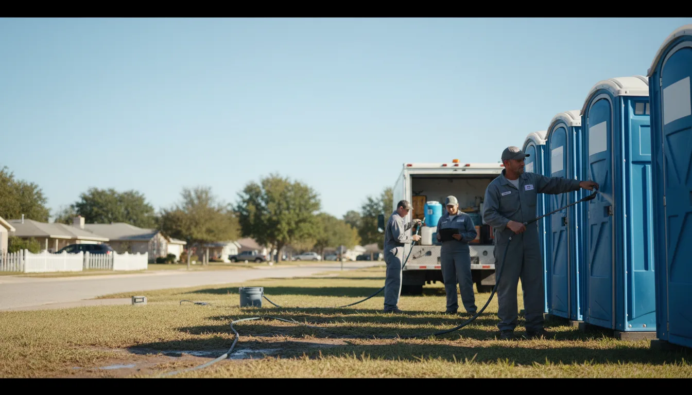 Long-Term Portable Toilet Rental in Cherokee, IA near me
